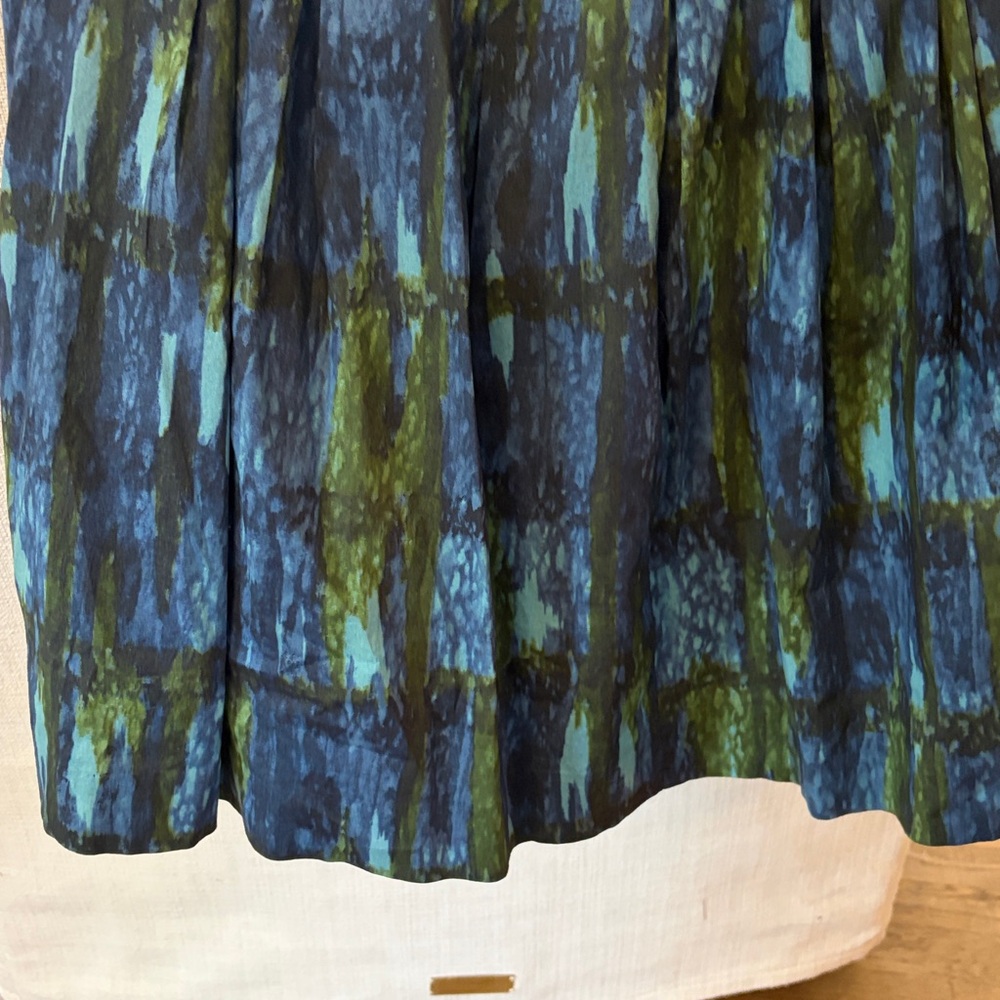 Talbots watercolor pleated skirt - Picture 4 of 4